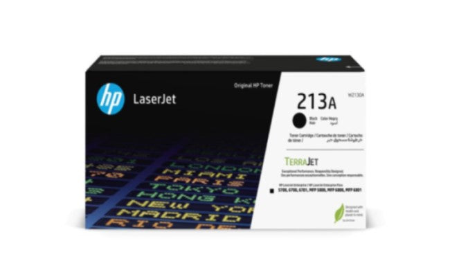 Genuine HP 213A W2130A OEM LaserJet Toner Cartridge, 3.5K Pages, Black