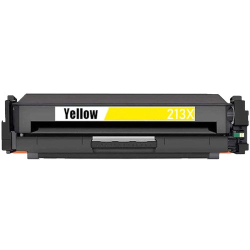 Compatible for HP 213X W2132X HY Toner Cartridge, 6K Pages, Yellow