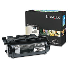 Lexmark X644H41G OEM HY Toner Cartridge, 21K pages, Black