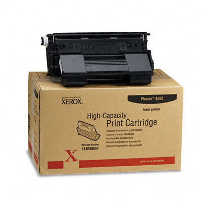 Xerox 113R00657 OEM HY Toner Cartridge, 18K pages, black