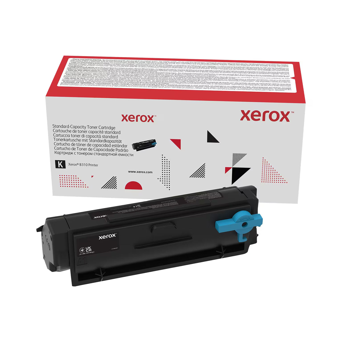 Xerox 006R04377 OEM HY Toner Cartridge, 8K Pages, Black