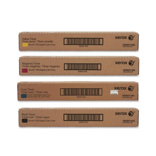 Xerox 006R01383 OEM Toner Set, B/C/M/Y