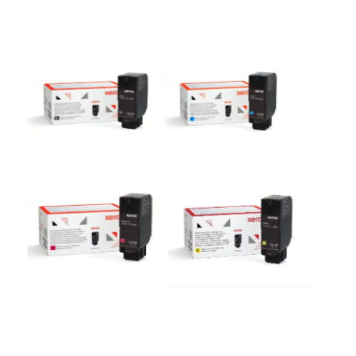Xerox 006R04636 OEM Toner Set, B/C/M/Y