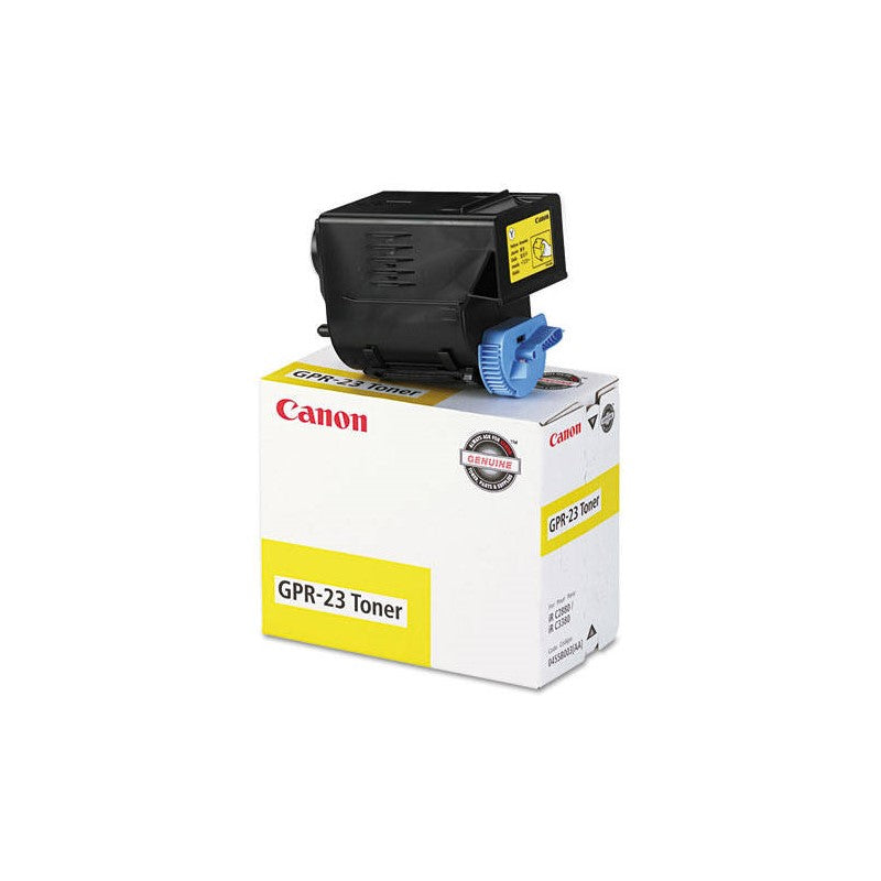 Canon GPR23 0455B003 OEM Toner Cartridge, 14K Pages, Yellow