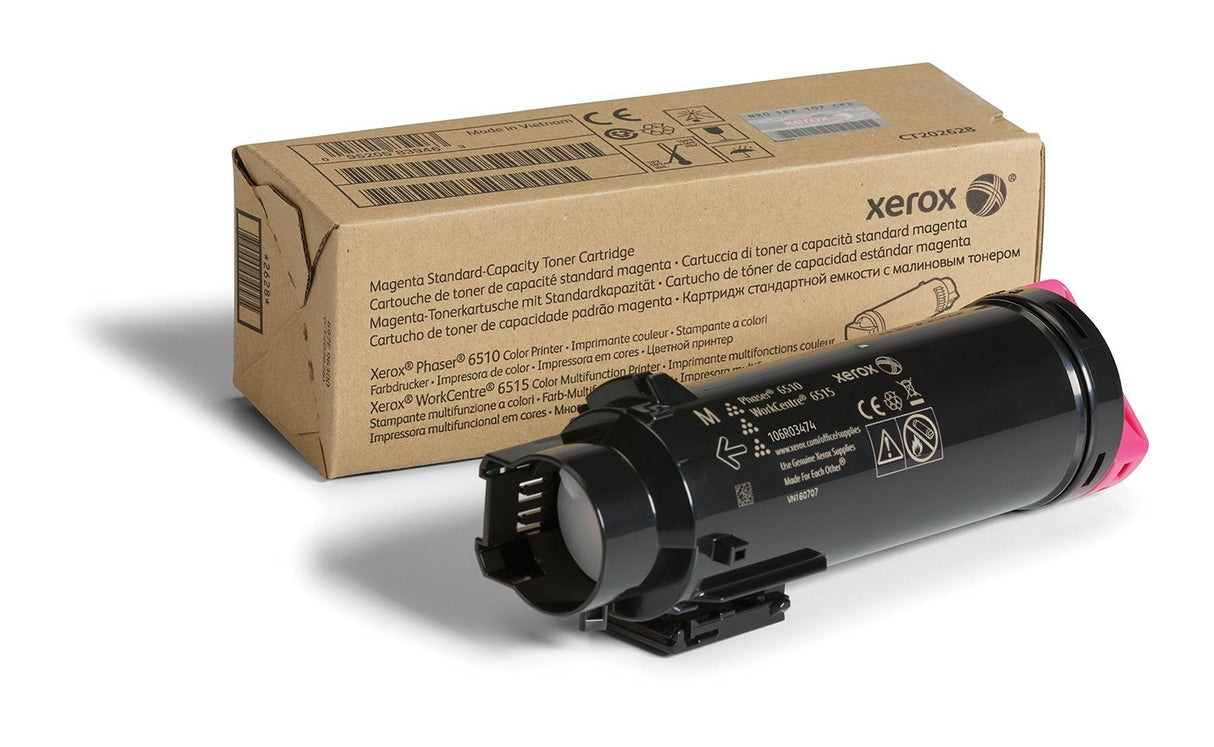 Xerox 106R03474 OEM Toner Cartridge, 1K pages, Magenta