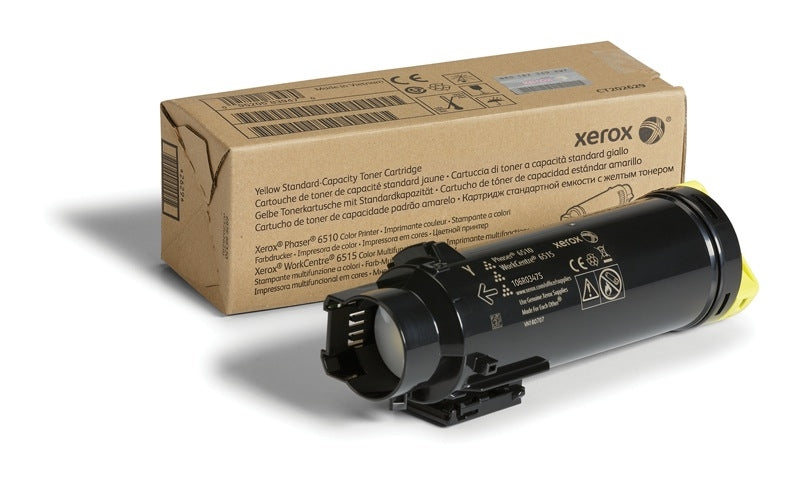 Xerox 106R03475 OEM Toner Cartridge, 1K pages, Yellow