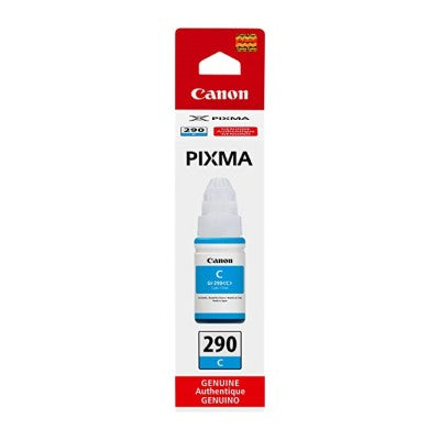 Canon 1596C001 GI-290 OEM Ink Cartridge, 7K Pages, Cyan