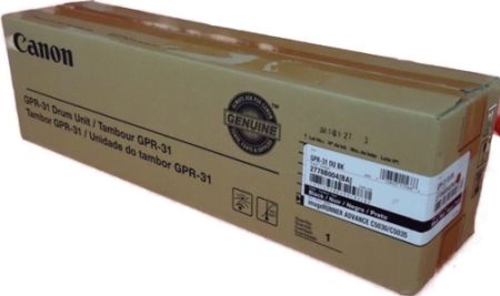 Canon 2778B004BA GPR-31 OEM Drum Cartridge, Unit, 169K pages, Black