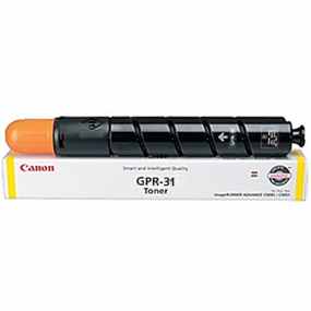 Canon 2802B003AA GPR-31 OEM Toner Cartridge, 27K pages, Yellow
