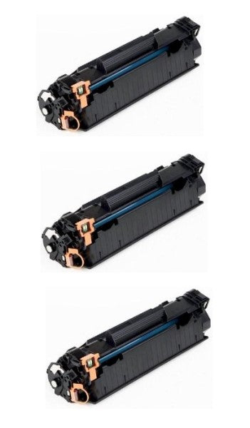 Compatible for 3500B001AA CRG 128 Toner Cartridge, 2100 pages, Box of 3, Black