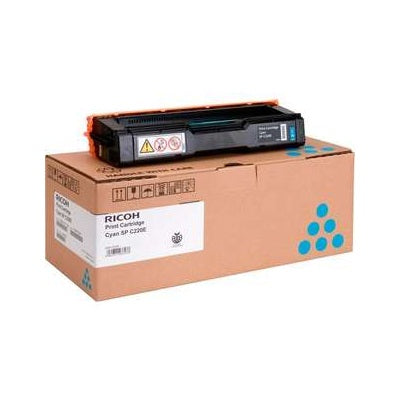 Lanier 406047 (Type SPC220A) OEM Toner Cartridge, 2K pages, Cyan
