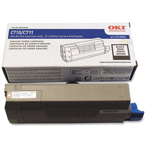 Okidata 44318604 OEM Toner Cartridge, 11K pages, Black