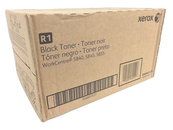 Xerox 006R01551 OEM Toner Dual Pack, 2 x 38K Pages, Black
