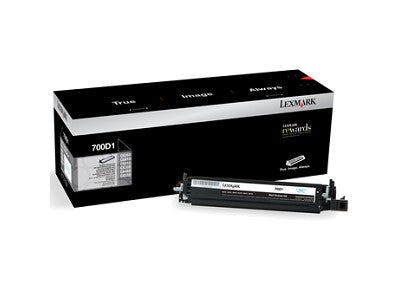 Lexmark 70C0D10 700D1 OEM Developer Unit, 40K pages, Black