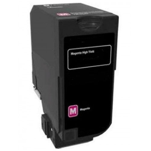 Compatible for 74C1HM0 HY Toner Cartridge, 12K Pages, Magenta