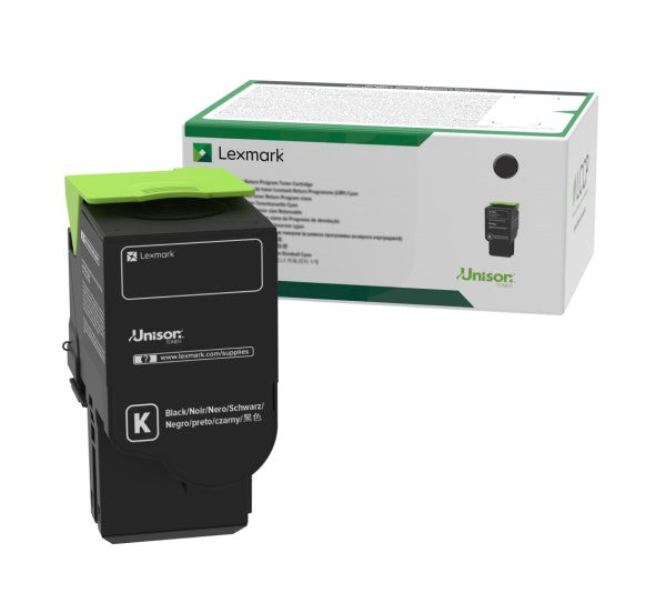 Lexmark 78C1UK0 Ultra HY Return Program Toner Cartridge, 10.5k pages, Black