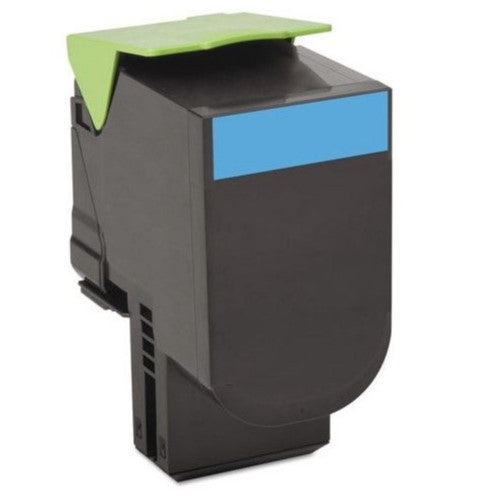 Compatitble for 80C1XC0 801XC Extra HY Toner Cartridge, 4K Pages, Cyan