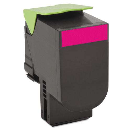 Compatitble for 80C1XM0 801XM Extra HY Toner Cartridge, 4K Pages, Magenta