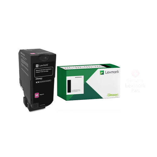 Lexmark 81C0X30 OEM Extra HY Toner Cartridge, 16.2K Pages, Magenta