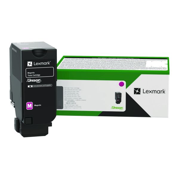 Lexmark 81C1XM0 OEM Extra HY Toner Cartridge, 16.2K Pages, Magenta