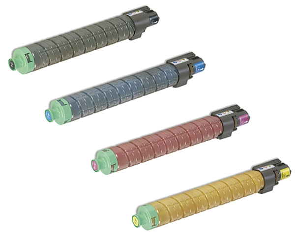 Compatible for Type-SPC811DNHA Lanier Toner Set, B/C/M/Y