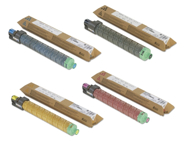Savin Type-SPC811DNHA OEM Toner Set, B/C/M/Y