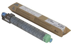 Lanier 821120 821184 821300 Type-SPC830DNHA OEM Toner Cartridge, 27K pages, Cyan
