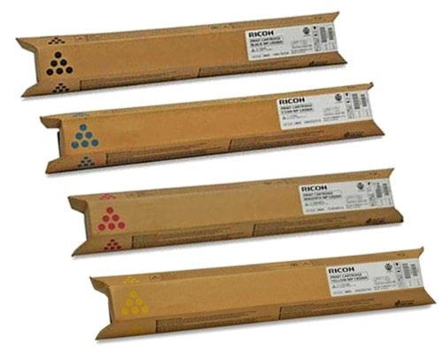 Lanier 821255 SPC840A OEM Toner Set, B/C/M/Y
