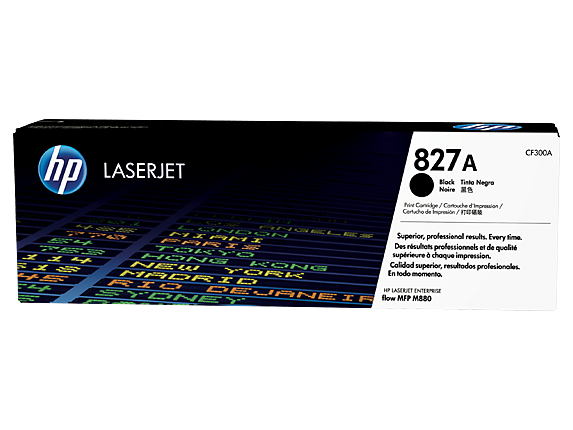HP 827A CF300A OEM Toner Cartridge, 29500 pages, Black