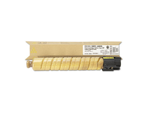 Lanier 841298 841727 OEM Toner Cartridge, 10K Pages, Yellow
