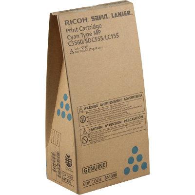Savin 841336 (Type S1) OEM Toner Cartridge, 18K pages, Cyan