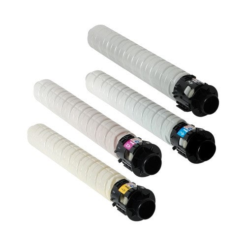 Compatible for 841918 841925 Lanier Toner Set, B/C/M/Y