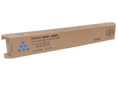 Lanier 842254 OEM Toner Cartridge, 31K Pages, Cyan