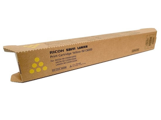 Ricoh 842280 / 842288 OEM Toner Cartridge, 22.5k pages, Yellow
