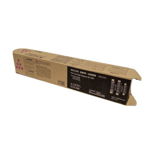 Ricoh 842372 OEM Toner Cartridge, 8K Pages, Magenta