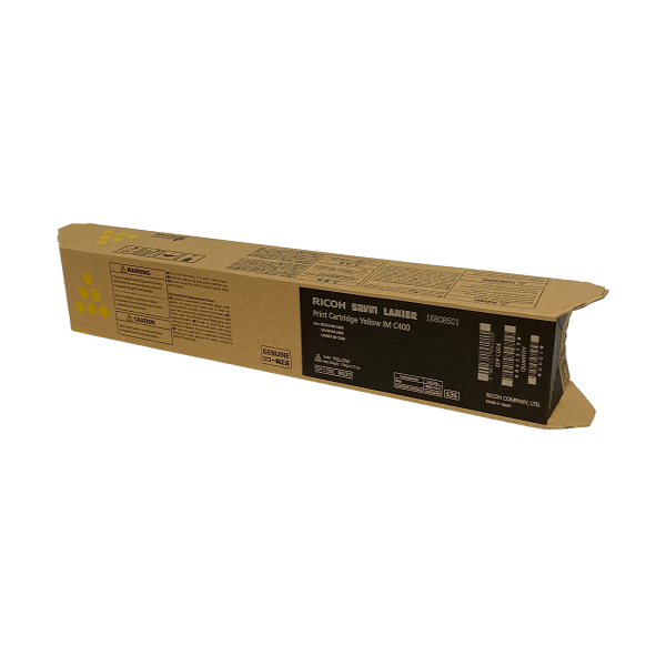 Ricoh 842373 OEM Toner Cartridge, 8K Pages, Yellow