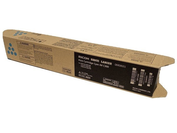 Savin 842379 OEM Toner Cartridge, 6K Pages, Cyan