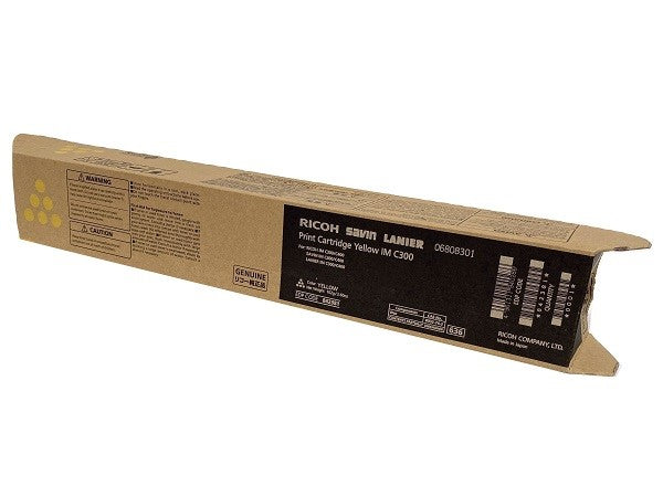 Lanier 842381 OEM Toner Cartridge, 6K Pages, Yellow