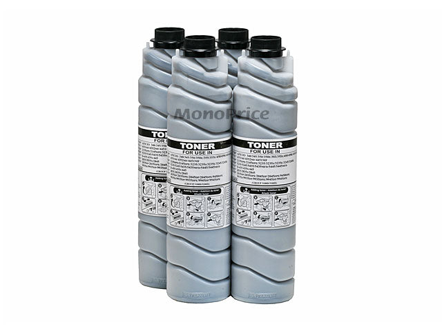 Compatible for 885148 (Type 3100D) Gestetner Toner Cartridge, Box of 4, Black