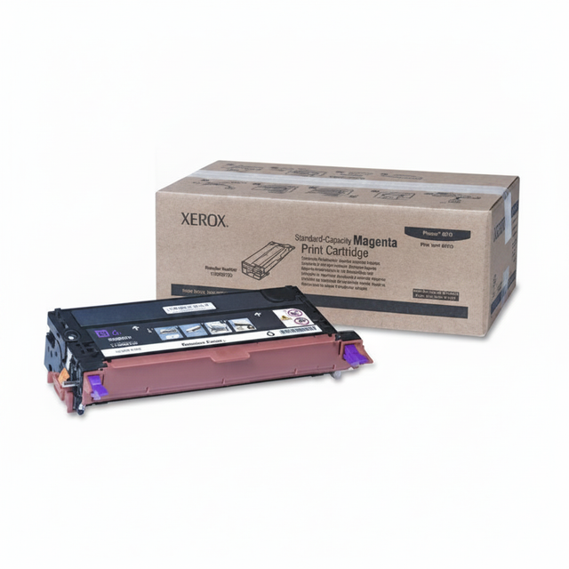 Xerox 113R00720 OEM Toner Cartridge, 2K pages, Magenta