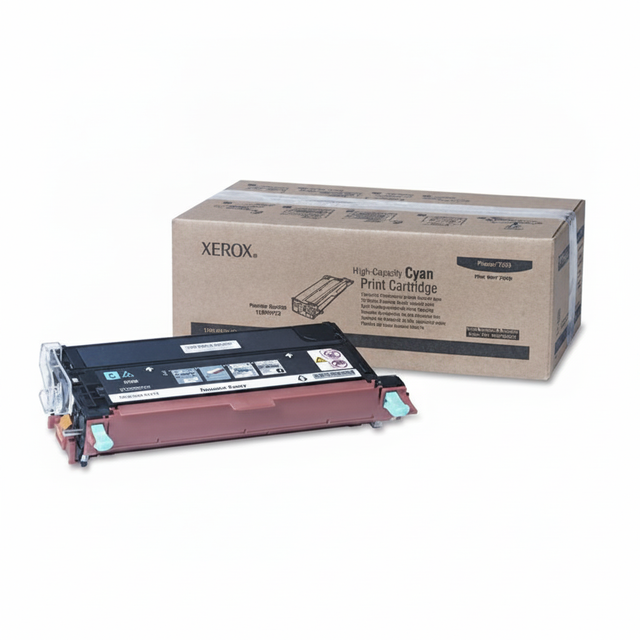 Xerox 113R00723 OEM HY Toner Cartridge, 6K pages, Cyan