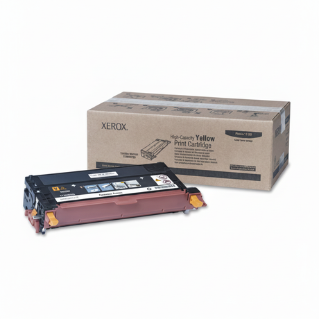 Xerox 113R00725 OEM HY Toner Cartridge, 6K pages, Yellow