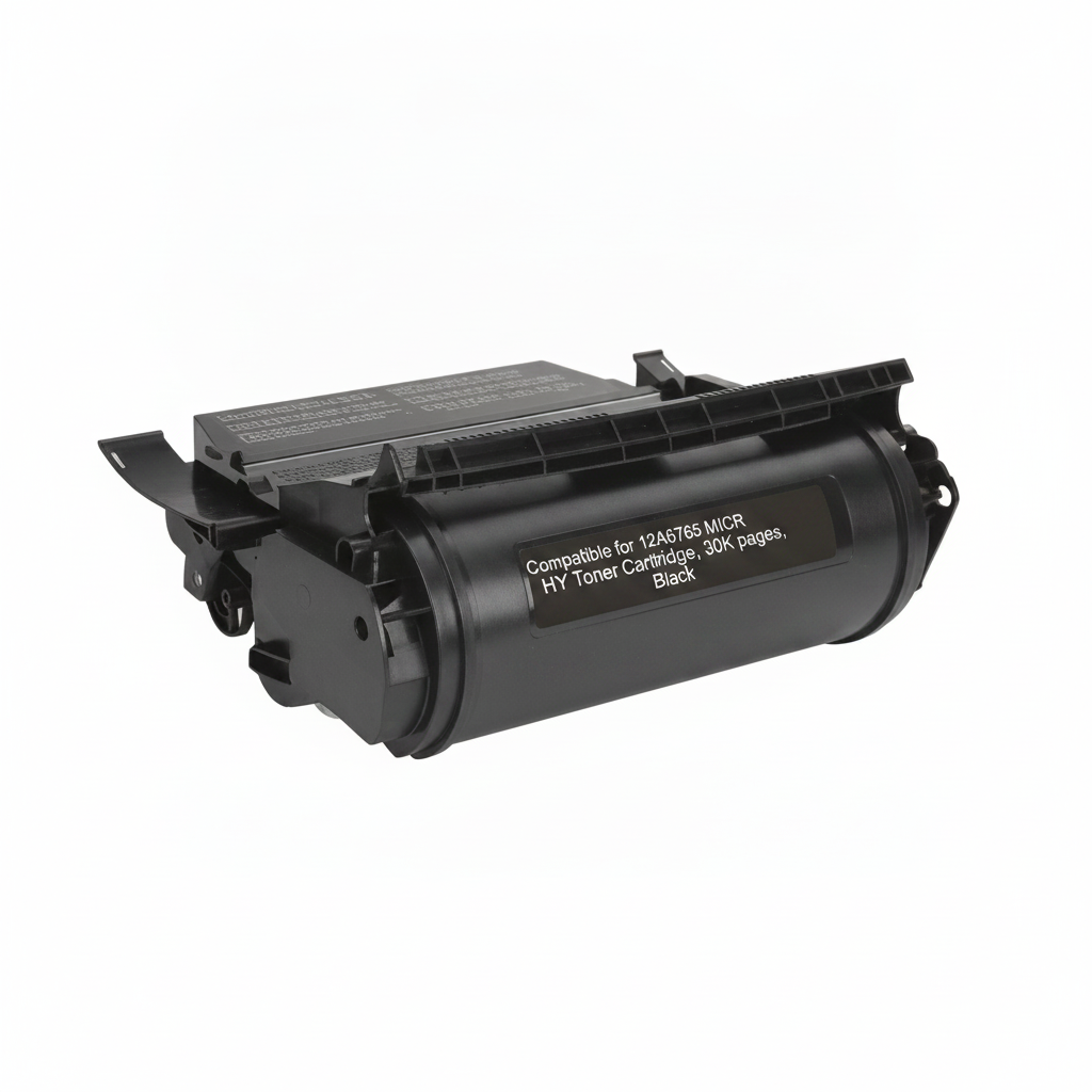 Compatible for 12A6765 MICR HY Toner Cartridge, 30K pages, Black