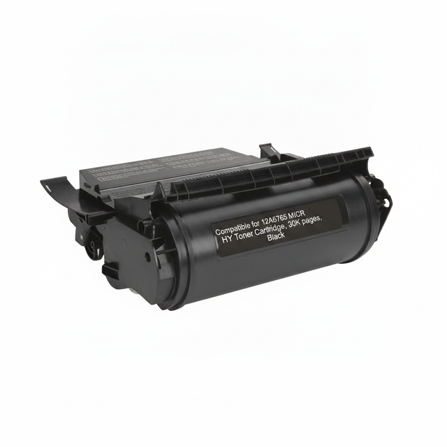 Compatible for 12A6765 MICR HY Toner Cartridge, 30K pages, Black