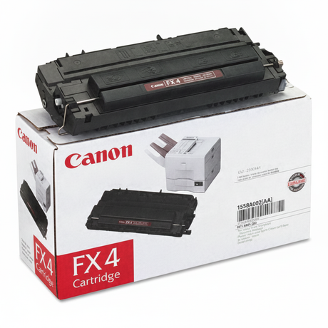 Canon 1558A002AA ( FX 4 ) OEM Toner Cartridge, 4K pages, Black