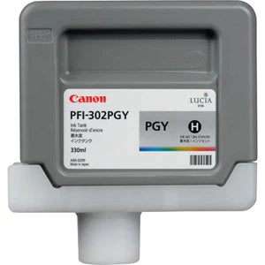 Canon 2218B001 OEM Ink Cartridge, 330 mL, Photo Gray