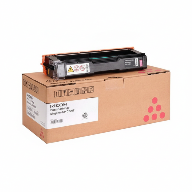 Ricoh 406048 Type-SPC220A OEM Toner Cartridge, 2K pages, Magenta