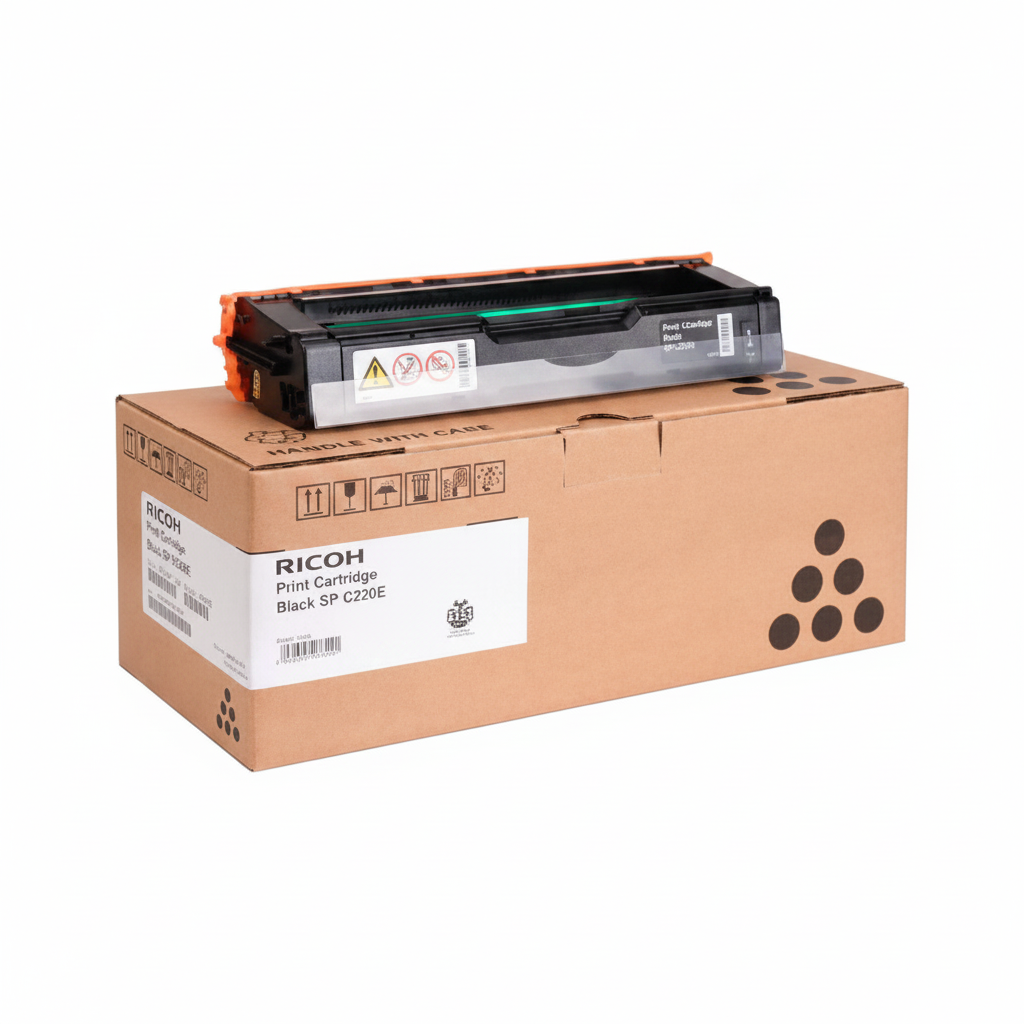 Ricoh 406046 Type-SPC220A OEM Toner Cartridge, 2K pages, Black