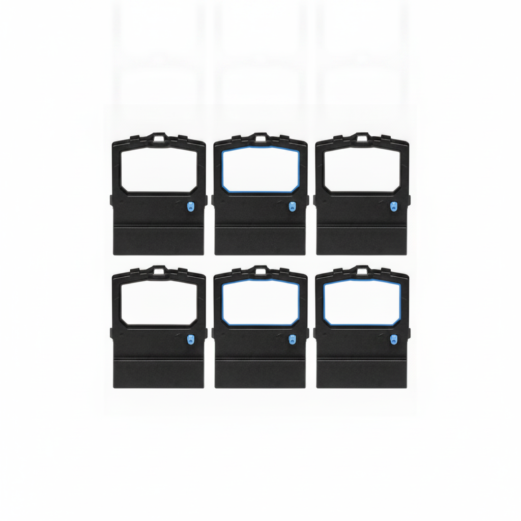 Compatible for 52106001 Printer Ribbons, Box of 6, 4 Million Character, Black