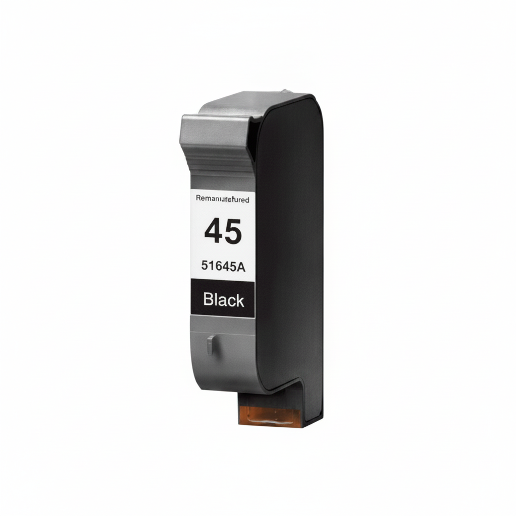 Compatible for 51645A HP 45 Ink Cartridge, 830 pages, Black